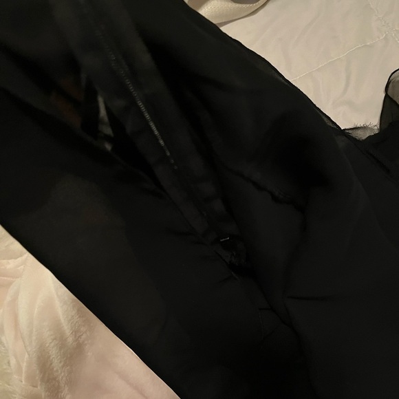 Bellablu Black Gauze Tank Size L - Picture 7 of 7